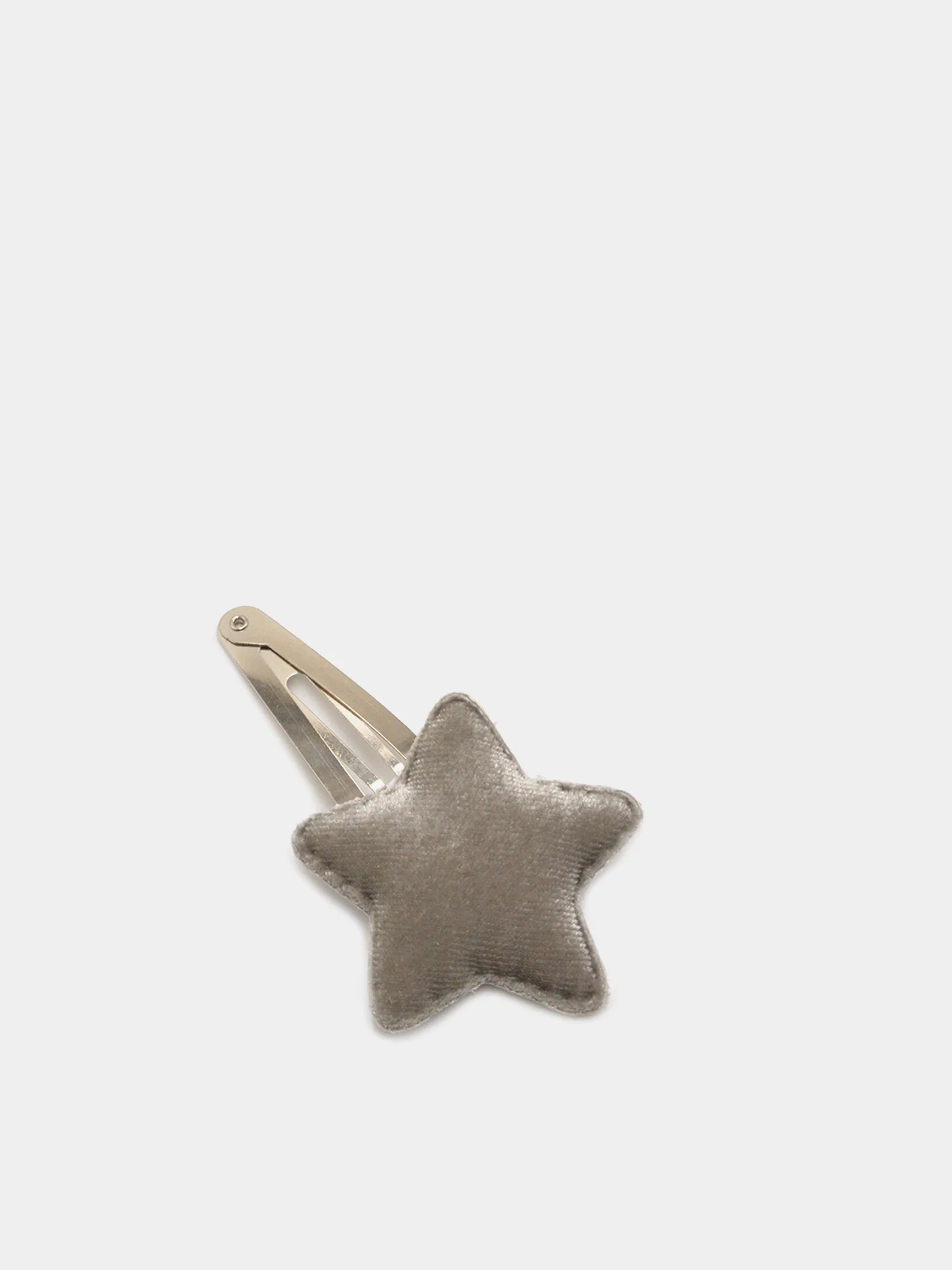 Серый заколки женские