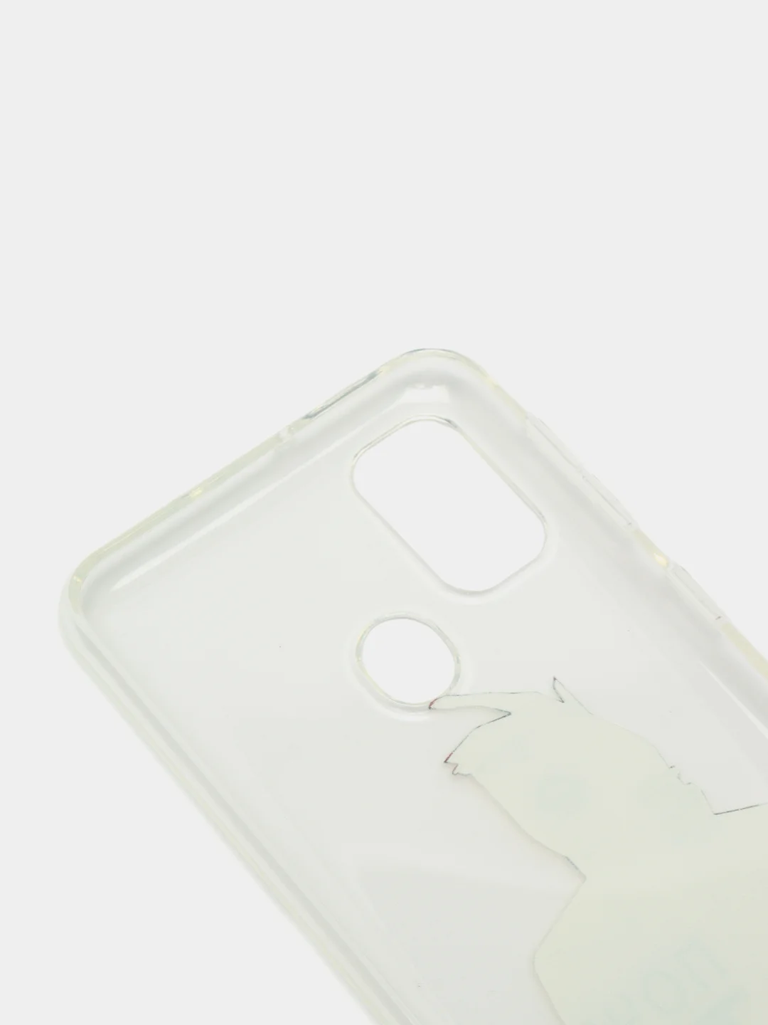 Белый чехол Samsung Galaxy M21 / M30s, Галакси М21 / М30с прозрачный силиконовый с рисунком