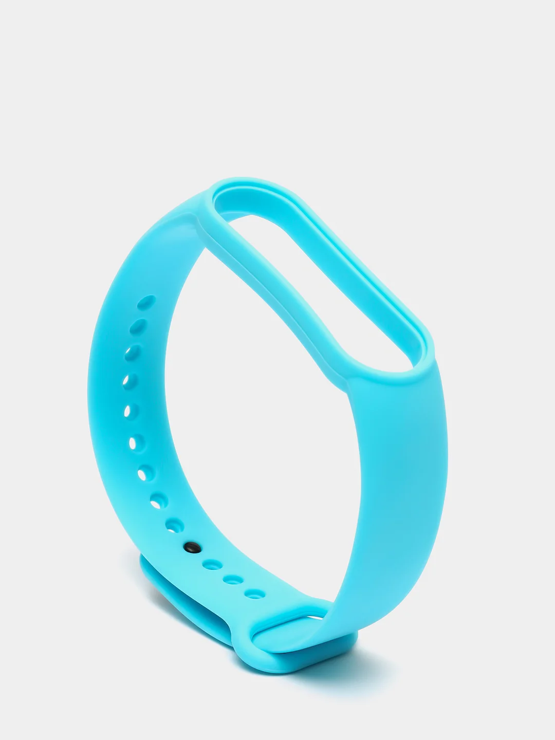 Голубой силиконовый ремешок Xiaomi Mi Band 5 / Band 6