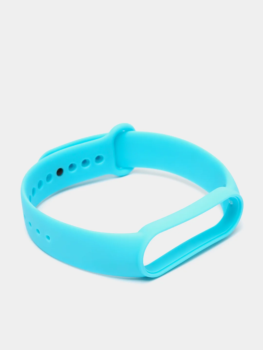 Голубой силиконовый ремешок Xiaomi Mi Band 5 / Band 6