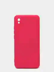 Фуксия чехол Xiaomi Redmi 9A, Сяоми Редми 9А силиконовый Silicone Cover с закрытым низом