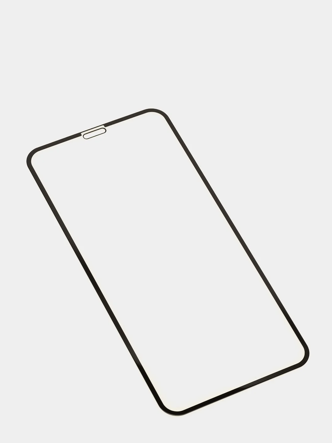 Черный защитное стекло для айфон iPhone