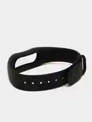 Силиконовый ремешок для Xiaomi Mi Band 2/Band 3/Band 4/Band 5/Band 8, чёрный