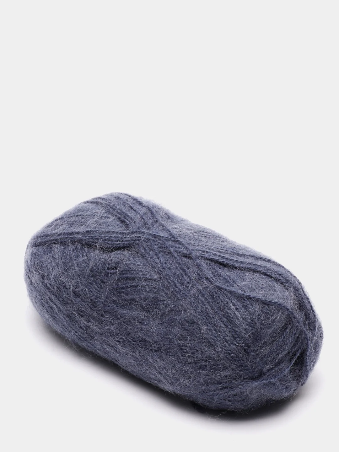 Синий меланж пряжа Alize Angora Real 40 (Ализе Ангора Реал 40)