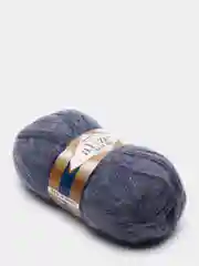 Синий меланж пряжа Alize Angora Real 40 (Ализе Ангора Реал 40)