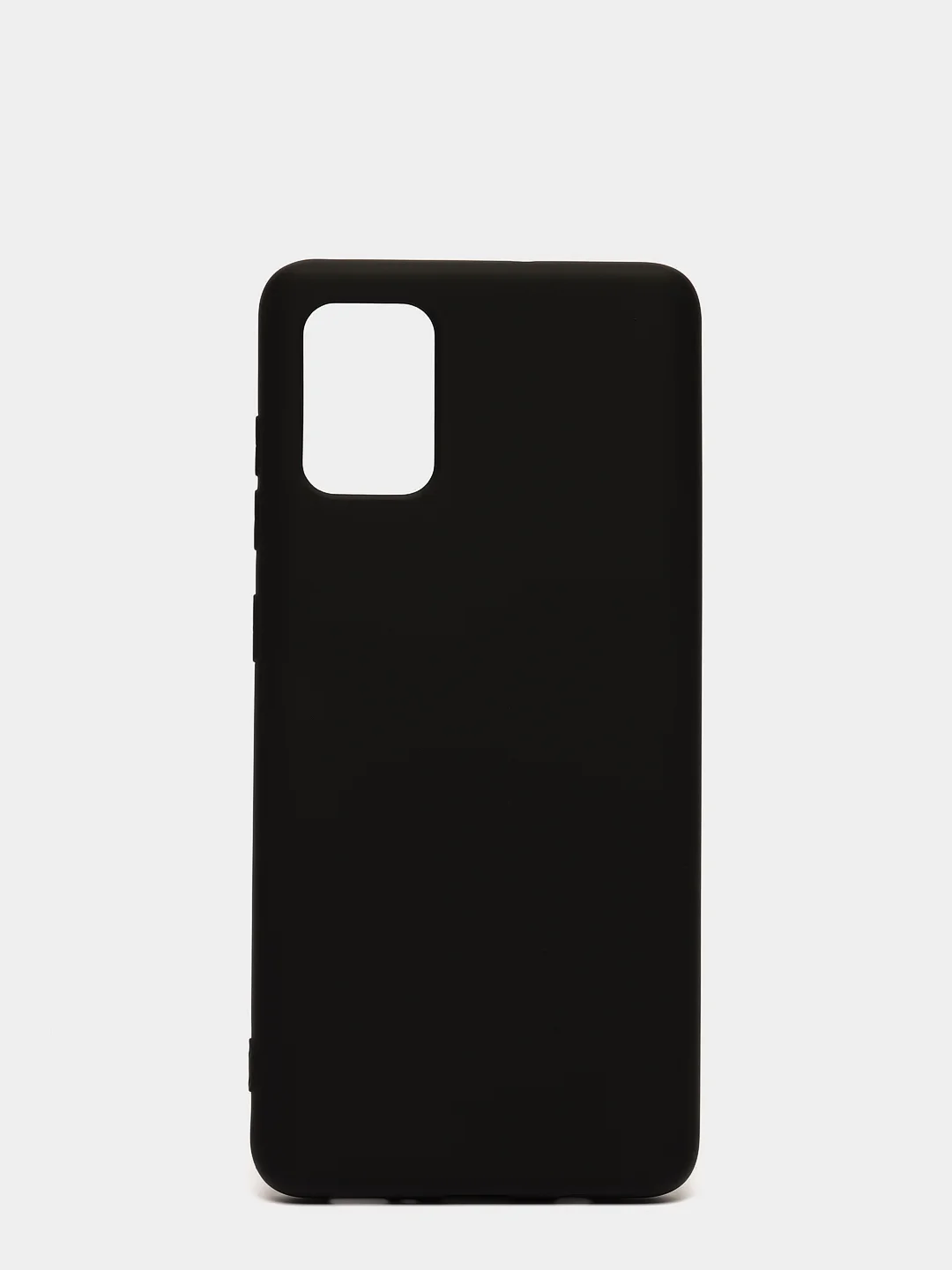 Черный чехол Samsung Galaxy A71, Самсунг Галакси А71 силиконовый Silicone Cover