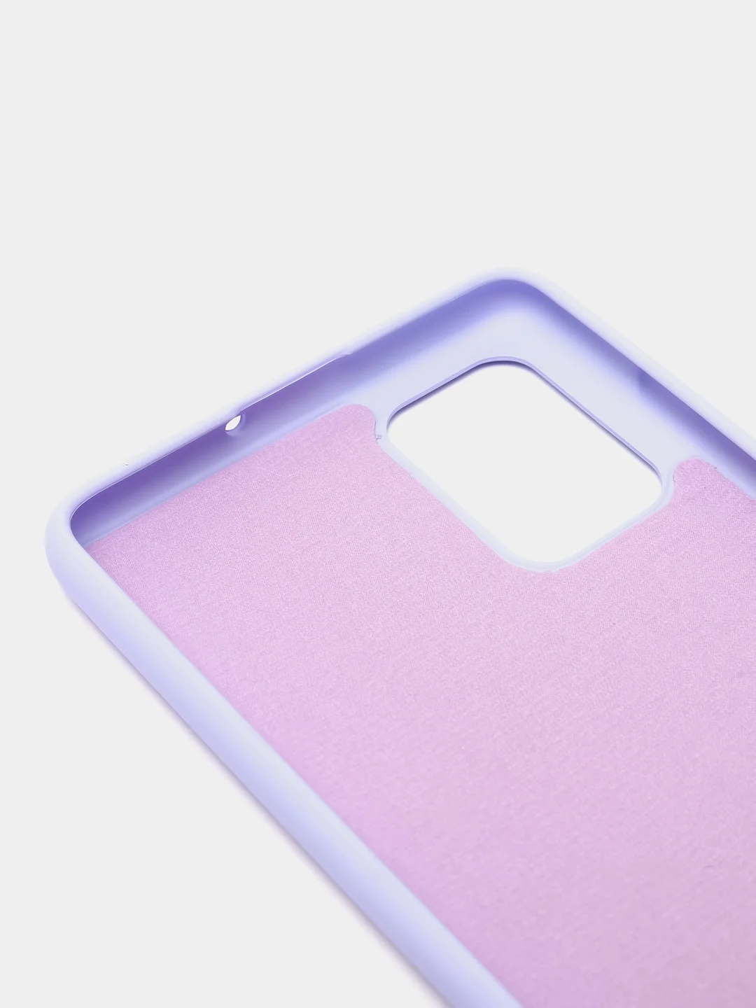 Лавандовый чехол Samsung Galaxy A71, Самсунг Галакси А71 силиконовый Silicone Cover