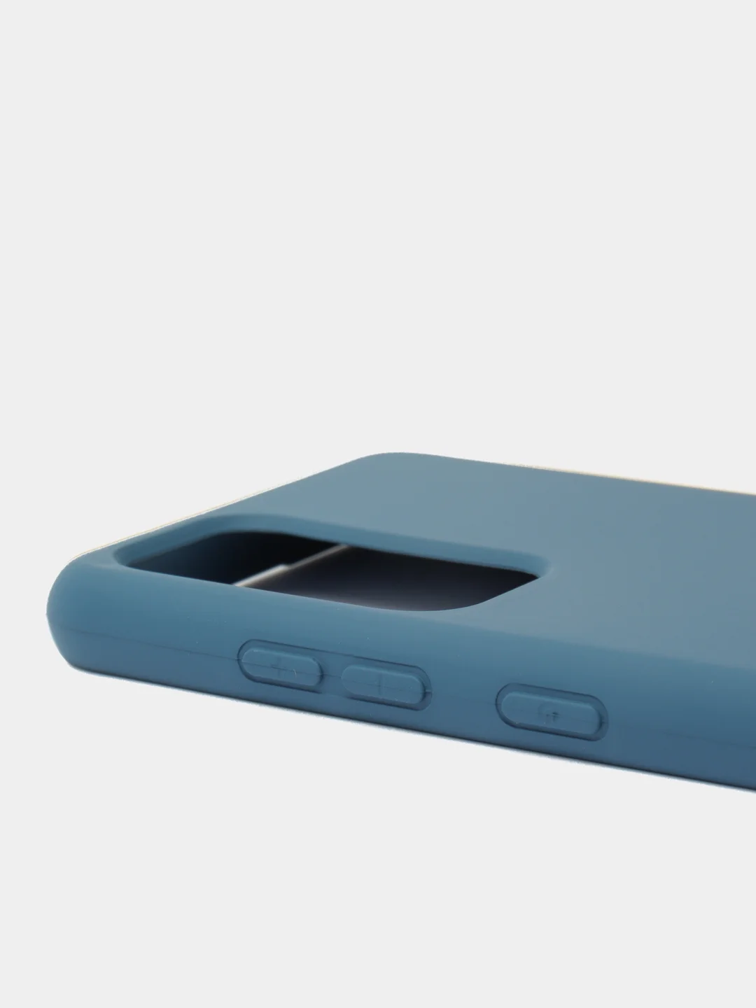 Темно-синий чехол Samsung Galaxy A71, Самсунг Галакси А71 силиконовый Silicone Cover