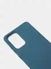 Темно-синий чехол Samsung Galaxy A71, Самсунг Галакси А71 силиконовый Silicone Cover