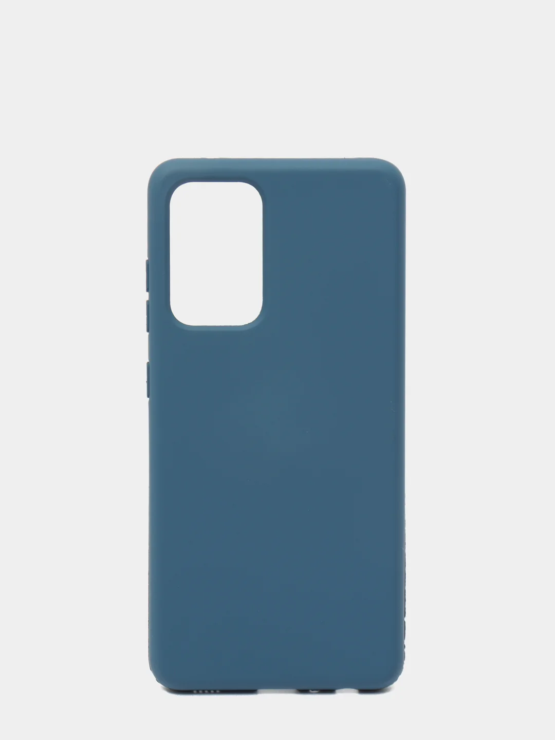 Темно-синий чехол Samsung Galaxy A71, Самсунг Галакси А71 силиконовый Silicone Cover