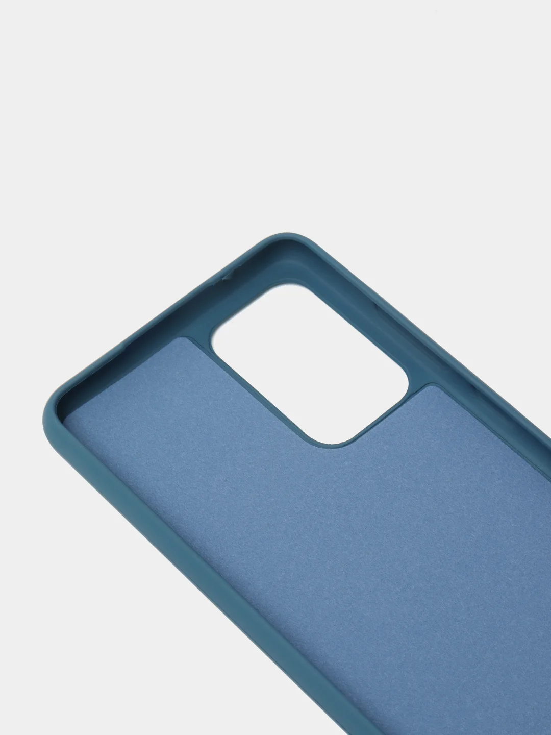 Темно-синий чехол Samsung Galaxy A71, Самсунг Галакси А71 силиконовый Silicone Cover