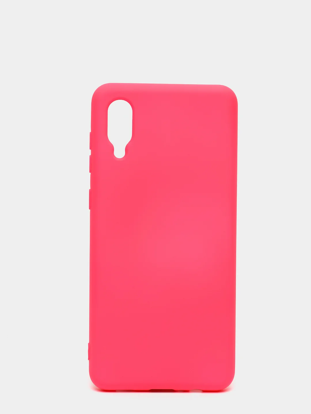 Фуксия чехол Samsung Galaxy A02, Галакси А02 силиконовый Silicone Cover с закрытым низом