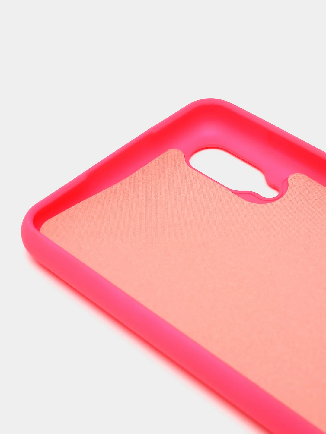 Фуксия чехол Samsung Galaxy A02, Галакси А02 силиконовый Silicone Cover с закрытым низом