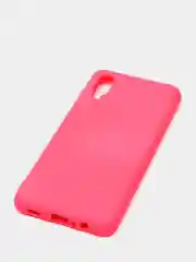 Фуксия чехол Samsung Galaxy A02, Галакси А02 силиконовый  Silicone Cover с закрытым низом