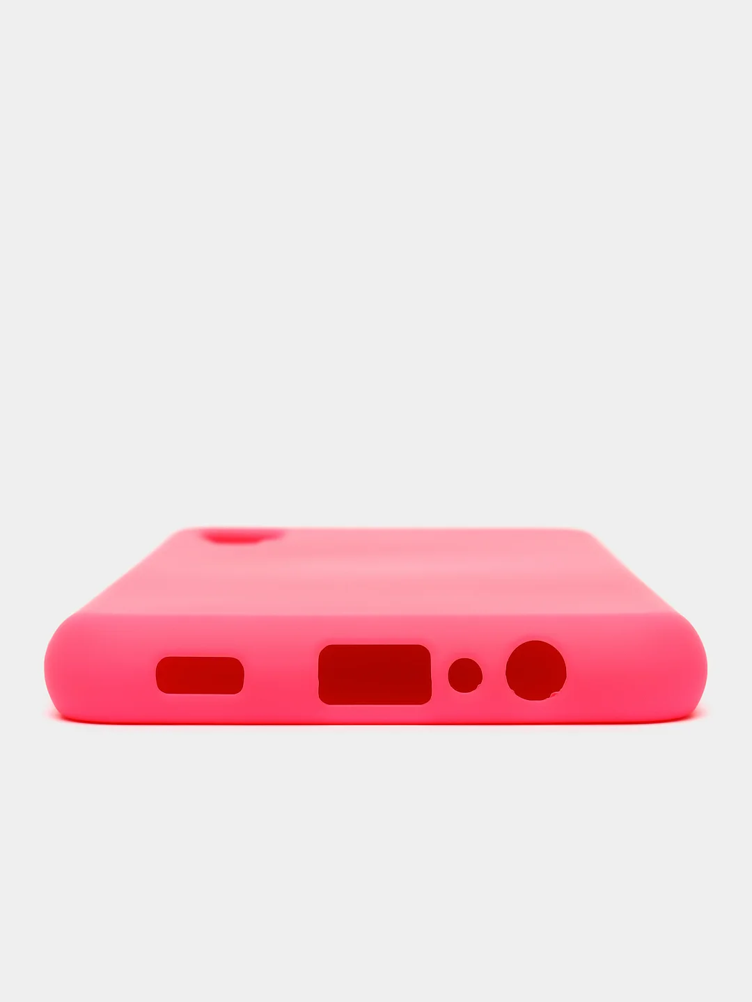 Фуксия чехол Samsung Galaxy A02, Галакси А02 силиконовый Silicone Cover с закрытым низом