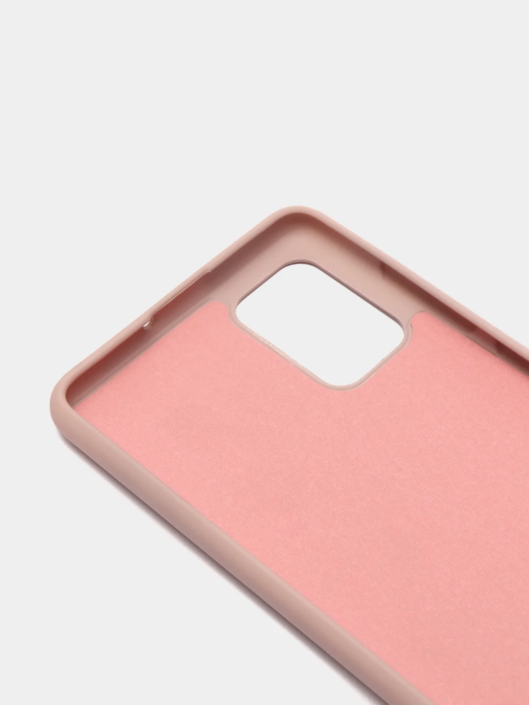 Бежевый меланж чехол Samsung Galaxy A52 / A52s, Галакси А52, силиконовый Silicone Cover с закрытым низом