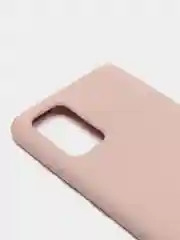 Бежевый меланж чехол Samsung Galaxy A52 / A52s, Галакси А52, силиконовый Silicone Cover с закрытым низом