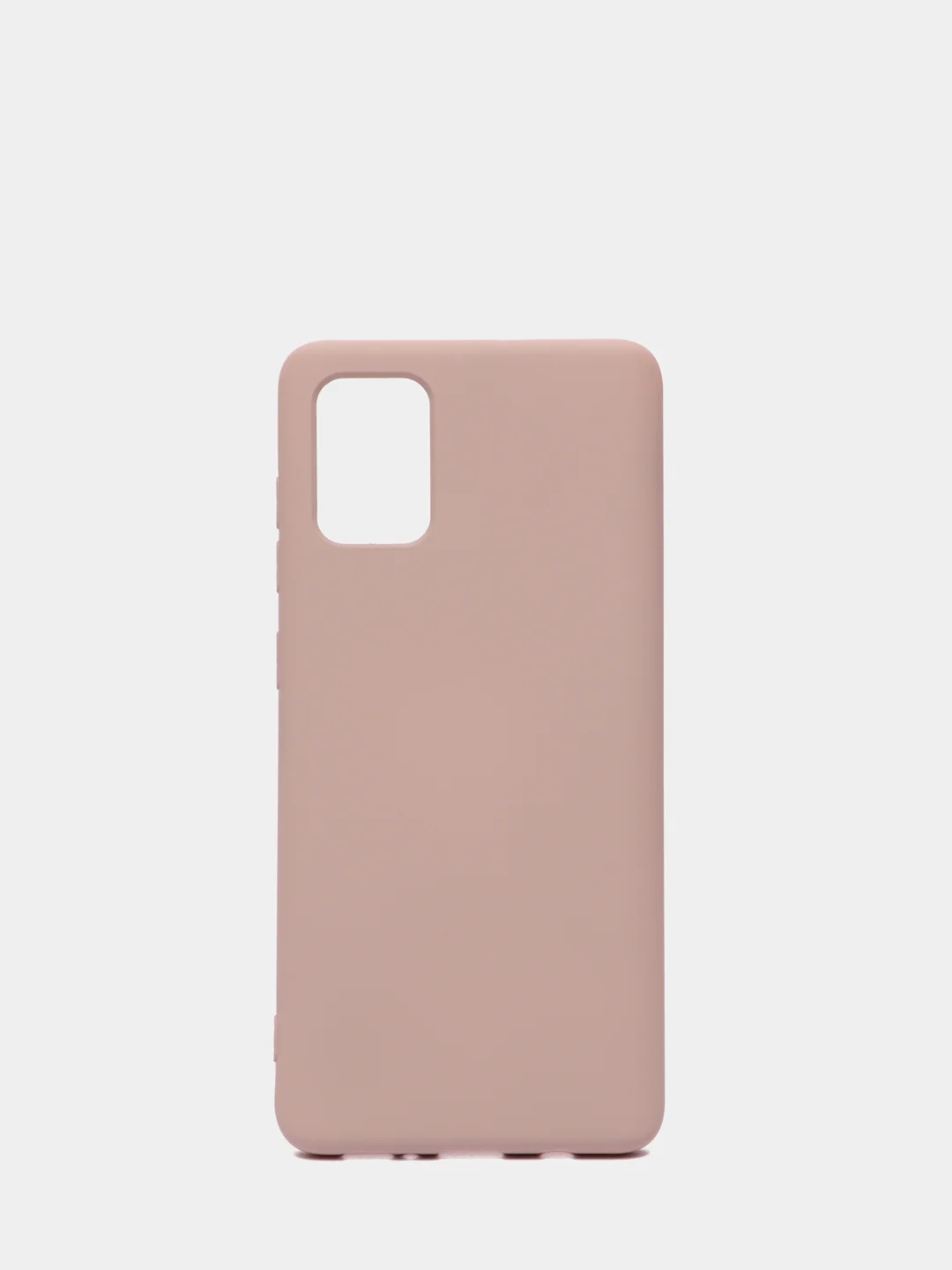 Бежевый меланж чехол Samsung Galaxy A52 / A52s, Галакси А52, силиконовый Silicone Cover с закрытым низом