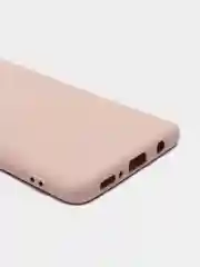 Бежевый меланж чехол Samsung Galaxy A52 / A52s, Галакси А52, силиконовый Silicone Cover с закрытым низом