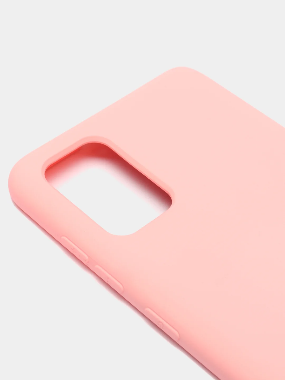 Розовый чехол Samsung Galaxy A52 / A52s, Галакси А52, силиконовый Silicone Cover с закрытым низом