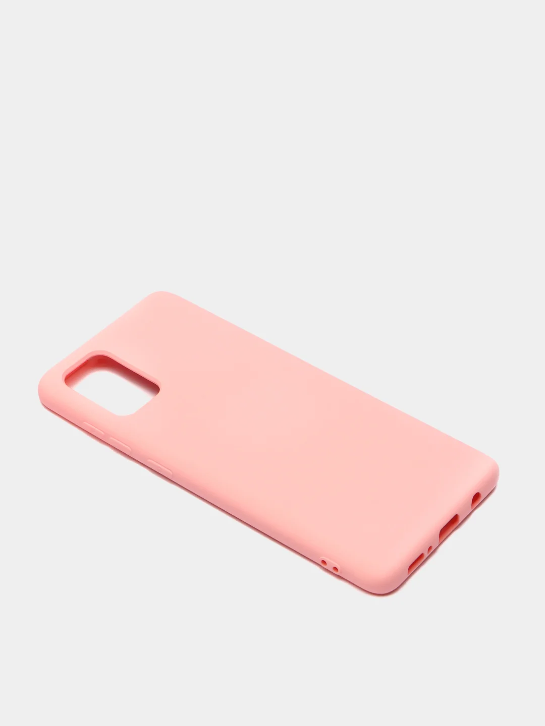 Розовый чехол Samsung Galaxy A52 / A52s, Галакси А52, силиконовый Silicone Cover с закрытым низом