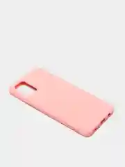 Розовый чехол Samsung Galaxy A52 / A52s, Галакси А52, силиконовый Silicone Cover с закрытым низом