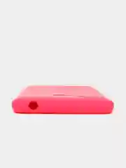 Фуксия чехол Silicone Cove Xiaomi Redmi 9C, Redmi 9C NFC, Redmi 10A силиконовый, с закрытым низом