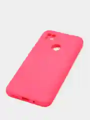 Фуксия чехол Silicone Cove Xiaomi Redmi 9C, Redmi 9C NFC, Redmi 10A силиконовый, с закрытым низом
