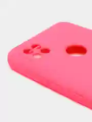 Фуксия чехол Silicone Cove Xiaomi Redmi 9C, Redmi 9C NFC, Redmi 10A силиконовый, с закрытым низом