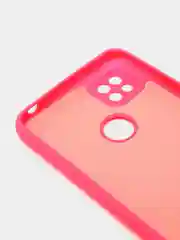 Фуксия чехол Silicone Cove Xiaomi Redmi 9C, Redmi 9C NFC, Redmi 10A силиконовый, с закрытым низом