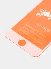 Белый защитное стекло для айфон iPhone