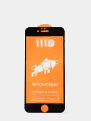 Черный защитное стекло для айфон iPhone