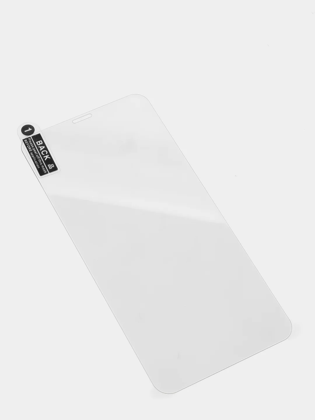 Черный защитное стекло для айфон iPhone