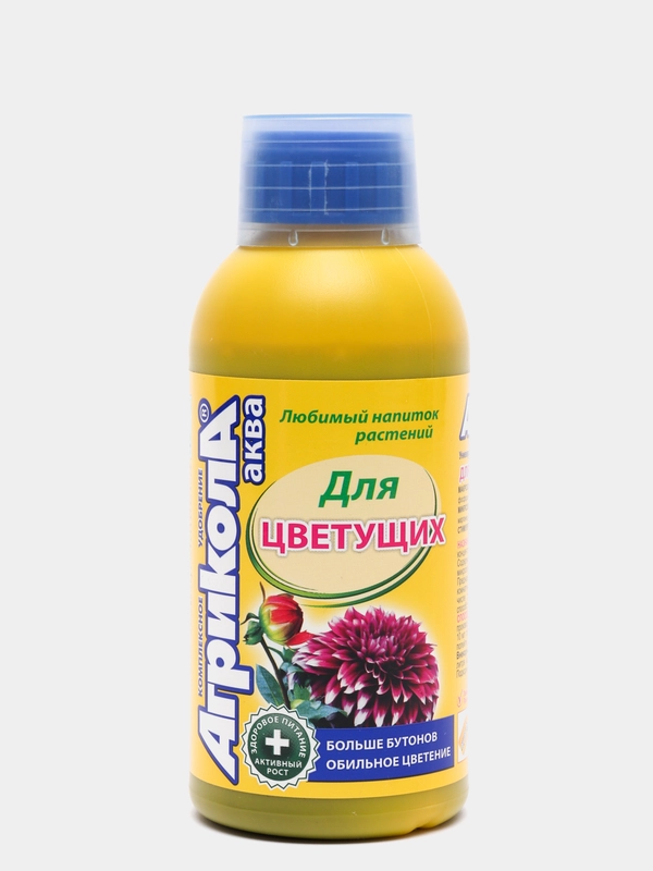 Комплексное удобрение для цветущих цветов Агрикола Аква, 250 мл