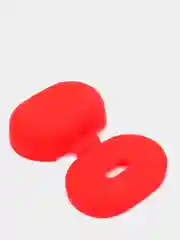 Красный чехол для наушников Xiaomi Redmi Airdots / Airdots S / Airdots 2 силиконовый аирдотс