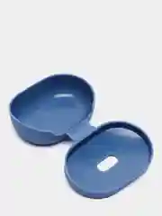 Синий чехол для наушников Xiaomi Redmi Airdots / Airdots S / Airdots 2 силиконовый аирдотс