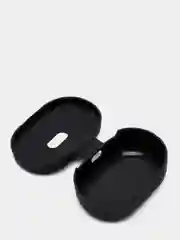Черный чехол для наушников Xiaomi Redmi Airdots / Airdots S / Airdots 2 силиконовый аирдотс