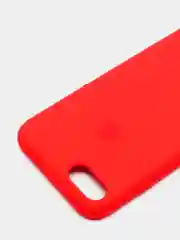 Красный чехол силиконовый iPhone 6/6S, 7/8/SE 2020, Plus, X/XS, XR, 11, 12, Pro, Max