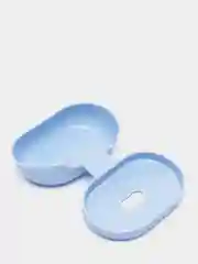 Голубой чехол для наушников Xiaomi Redmi Airdots / Airdots S / Airdots 2 силиконовый аирдотс