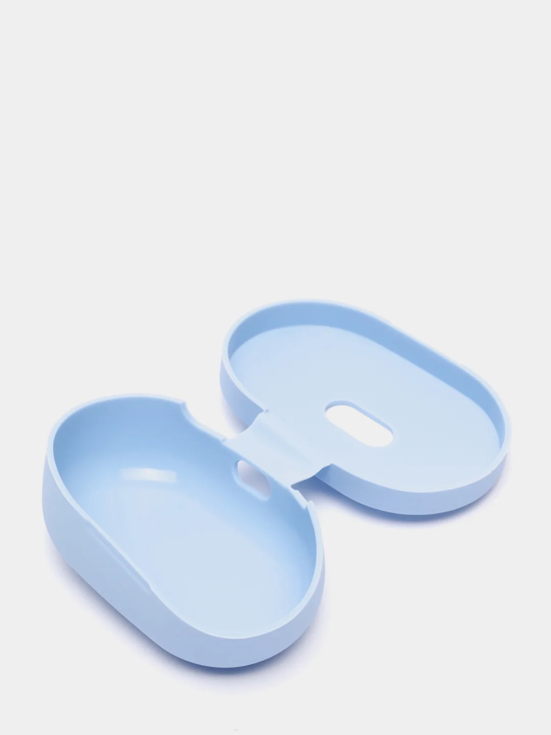 Голубой чехол для наушников Xiaomi Redmi Airdots / Airdots S / Airdots 2 силиконовый аирдотс