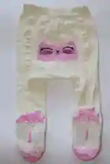 Молочный колготки детские, тонкие, хлопок