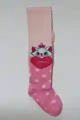 Пудровый колготки детские, тонкие, хлопок
