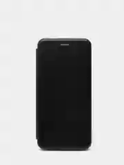 Черный чехол-книжка Huawei Honor 10X Lite/P smart 2021 (Хуавей Хонор 10Х лайт, П смарт 2021)