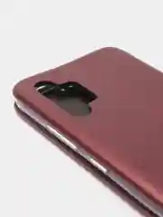 Багровый чехол-книжка для Samsung Galaxy A32 4G 6.4" (Самсунг Галакси А32)