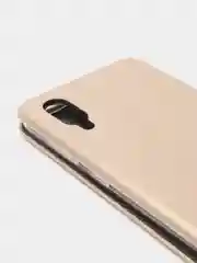 Золотой чехол-книжка Samsung Galaxy A02 / M02 2021 / A022F / Самсунг Галакси А02 / М02