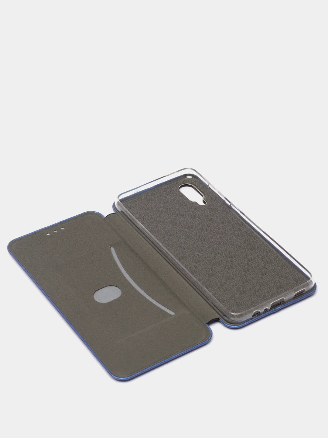 Синий чехол-книжка Samsung Galaxy A02 / M02 2021 / A022F / Самсунг Галакси А02 / М02
