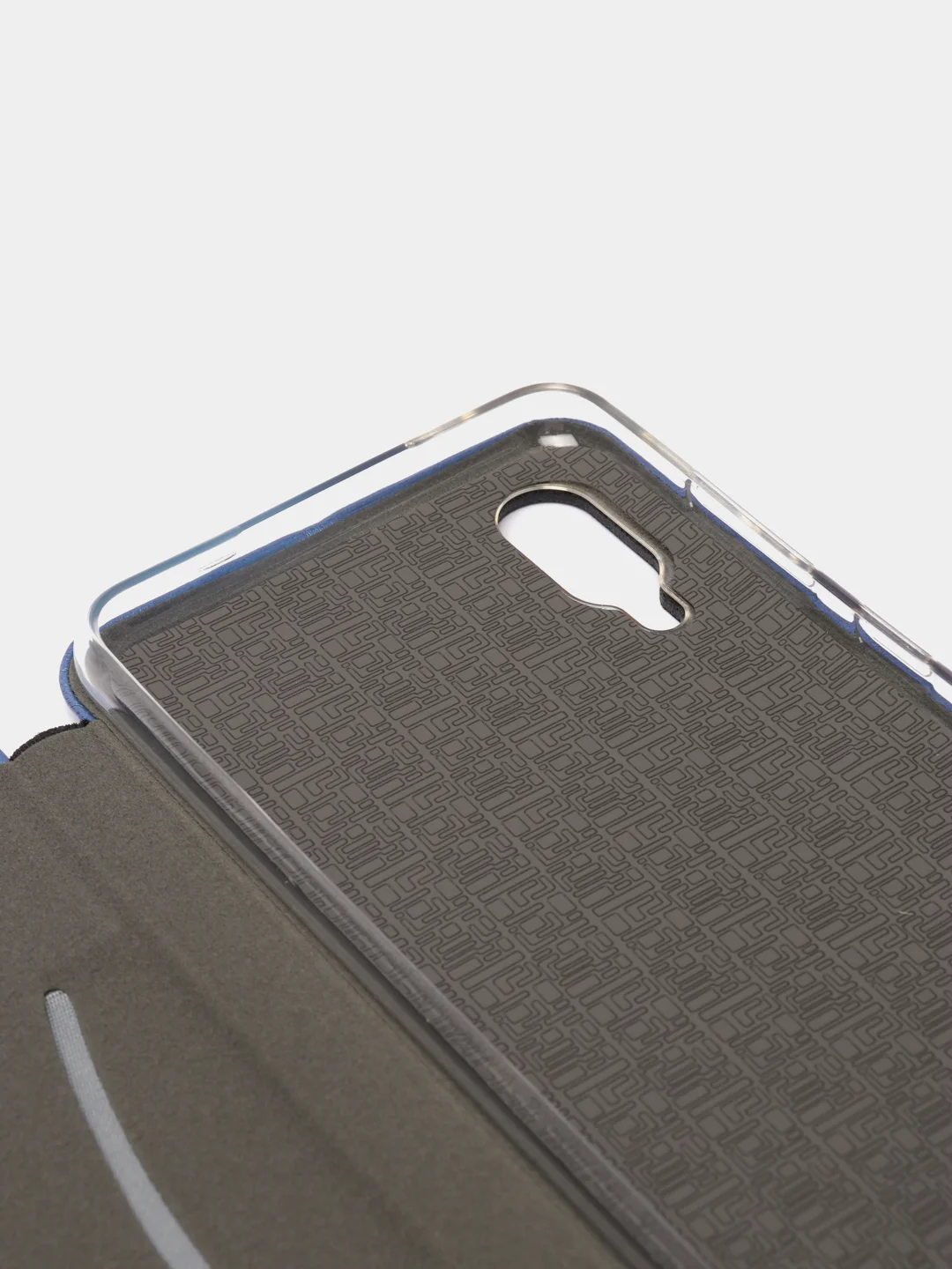 Синий чехол-книжка Samsung Galaxy A02 / M02 2021 / A022F / Самсунг Галакси А02 / М02