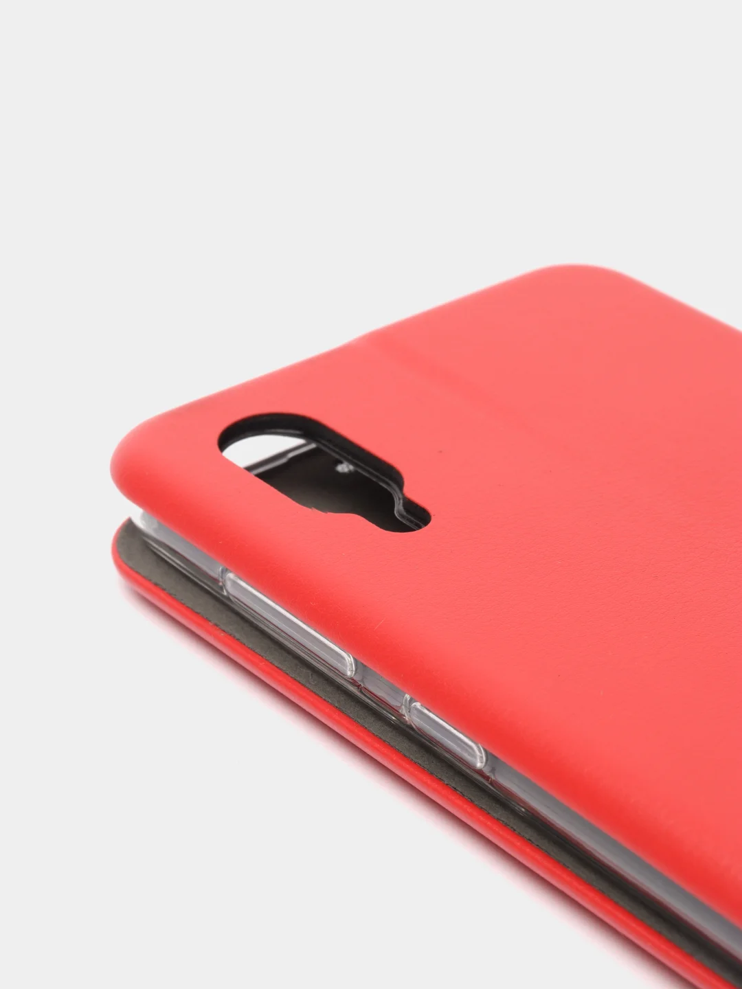 Красный чехол-книжка Samsung Galaxy A02 / M02 2021 / A022F / Самсунг Галакси А02 / М02