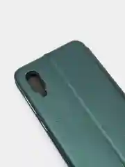 Зеленый чехол-книжка Samsung Galaxy A02 / M02 2021 / A022F / Самсунг Галакси А02 / М02