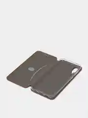 Багровый чехол-книжка Samsung Galaxy A02 / M02 2021 / A022F / Самсунг Галакси А02 / М02